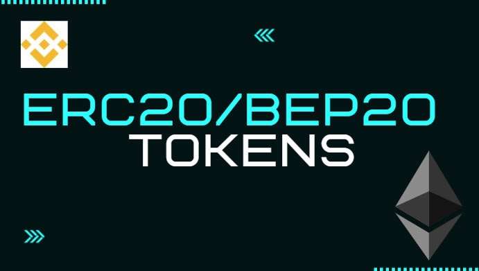 I will create a perfect bep20, erc20 token