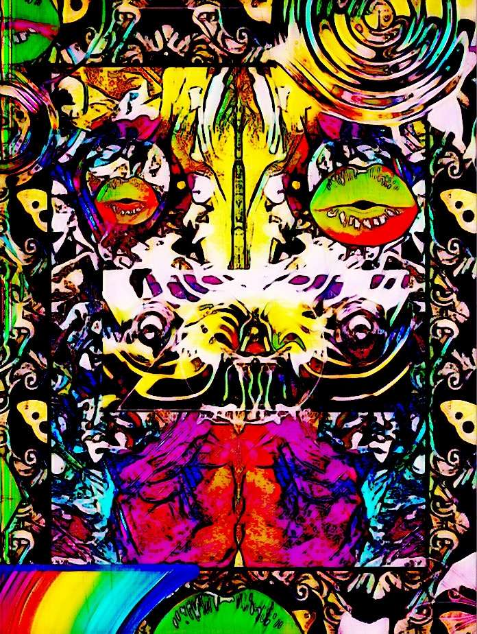 I will create psychedelic art for you