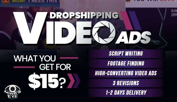 I will make viral dropshipping video ads