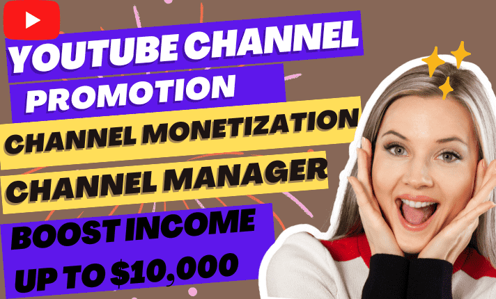 I will be youtube channel manager, video seo and channel growth manager