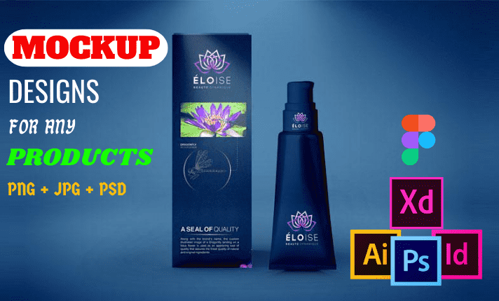 I will create 3d digital product mockup, photoshop mockup