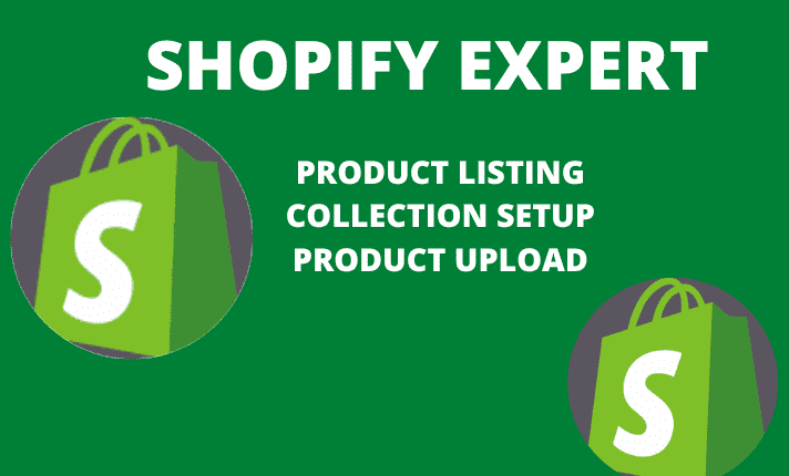 I will do Shopify product listing, collection setup