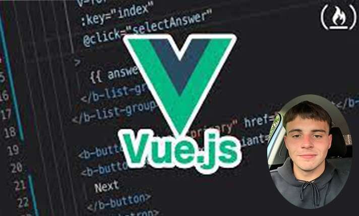 I will develop the creative website using vuejs and laravel