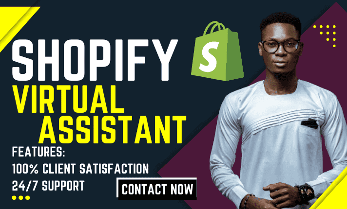 I will be shopify virtual assistant expert, manage shopify store marketing for sales