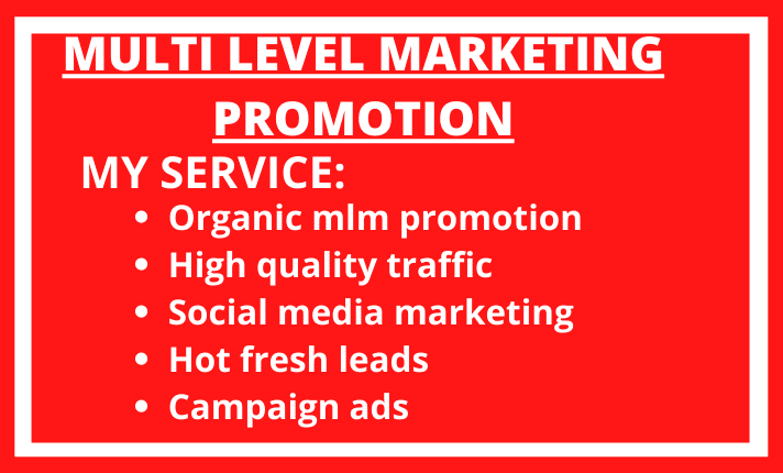 Do viral mlm promotion to drive active leads and traffic 0 F Freelancerones