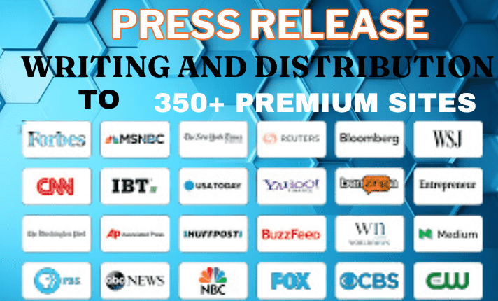I will do press release writing and distribution