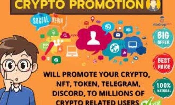 am a professional Blockchain & crypto promotion