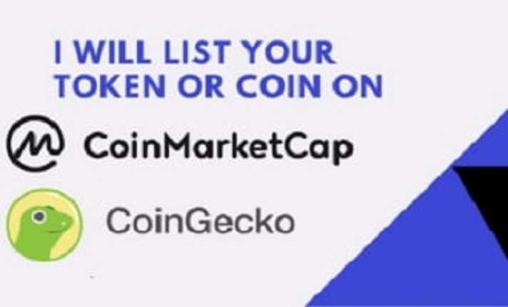 I will list your coin or token on coinmarketcap