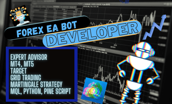 I will develop forex ea, mt5 and mt4 ea bot using mql5 and python