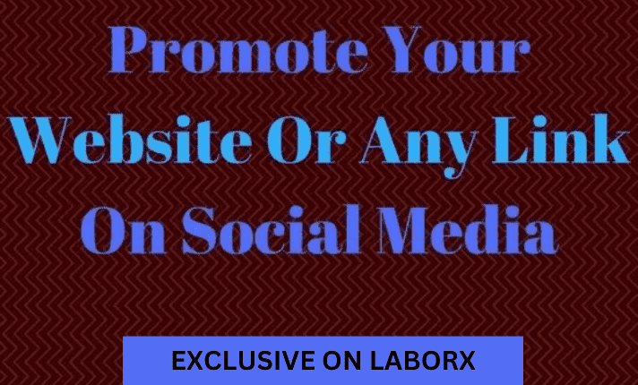 I will promote your website or any link on social media