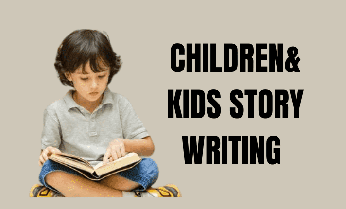 i will write kids story books, book illustration, kids story writng