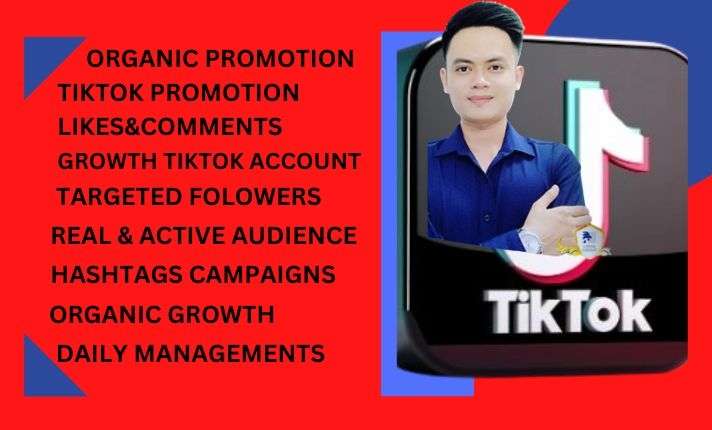 I will do superfast organic tiktok promotion,tiktok duet, to go viral real &active audience followers guarantee | TikTok image 2