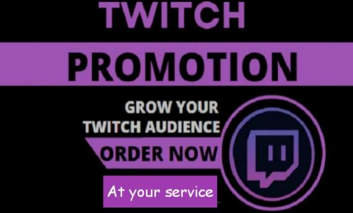 I will do organic twitch channel promotion to get you real active viewers