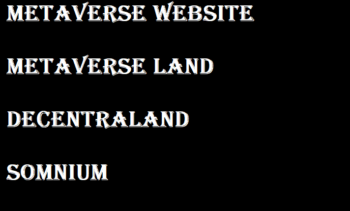 I will build a metaverse website, metaverse land like decentraland and somnium