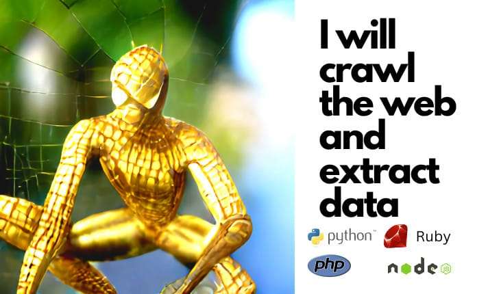 I will develop a web crawler using ruby or python with mechanize