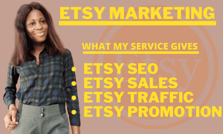 I will promote etsy pod listing seo, etsy marketing etsy web traffic for etsy sales