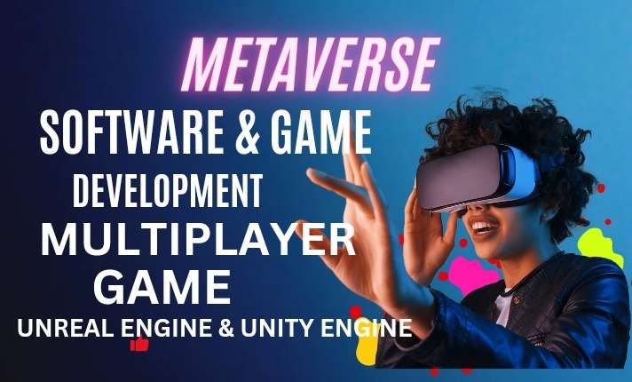 I will be your game developer, multiplayer game, unity game, online game using unreal or unity engine