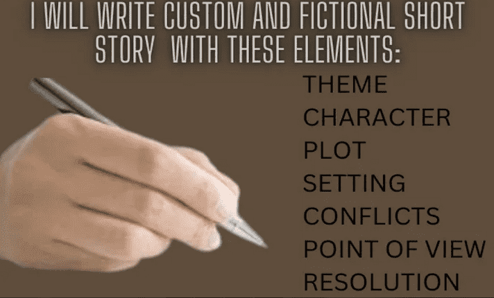 I will write custom and fictional novels and short stories for you