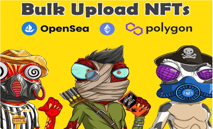 I will upload your 5k nfts into opensea