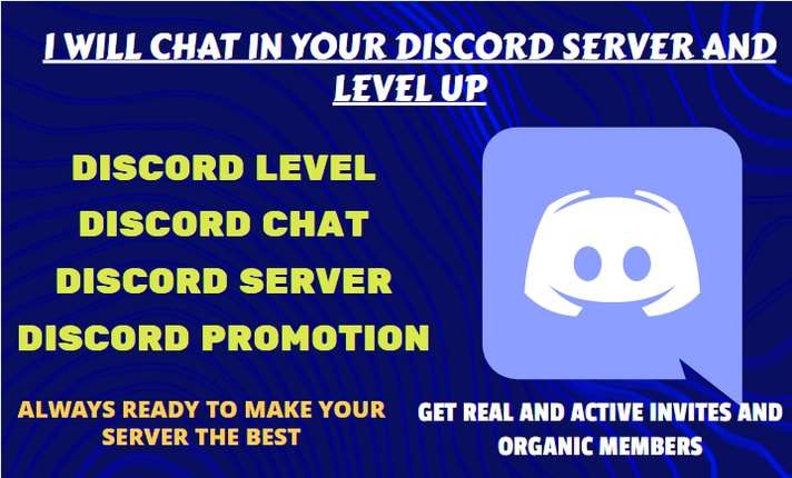 I will chat on your discord server to get levelled up