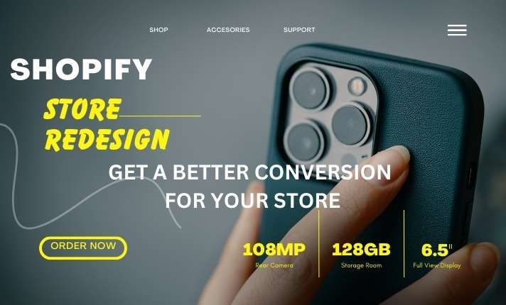 I will do Shopify expert and Shopify store redesign