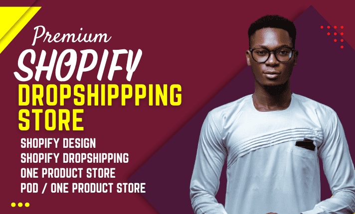 I will create your automated shopify dropshipping store website, print on demand shopify website design