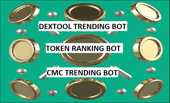 I will make your token top3 pinksale trending, cmc, cg, dextool trending