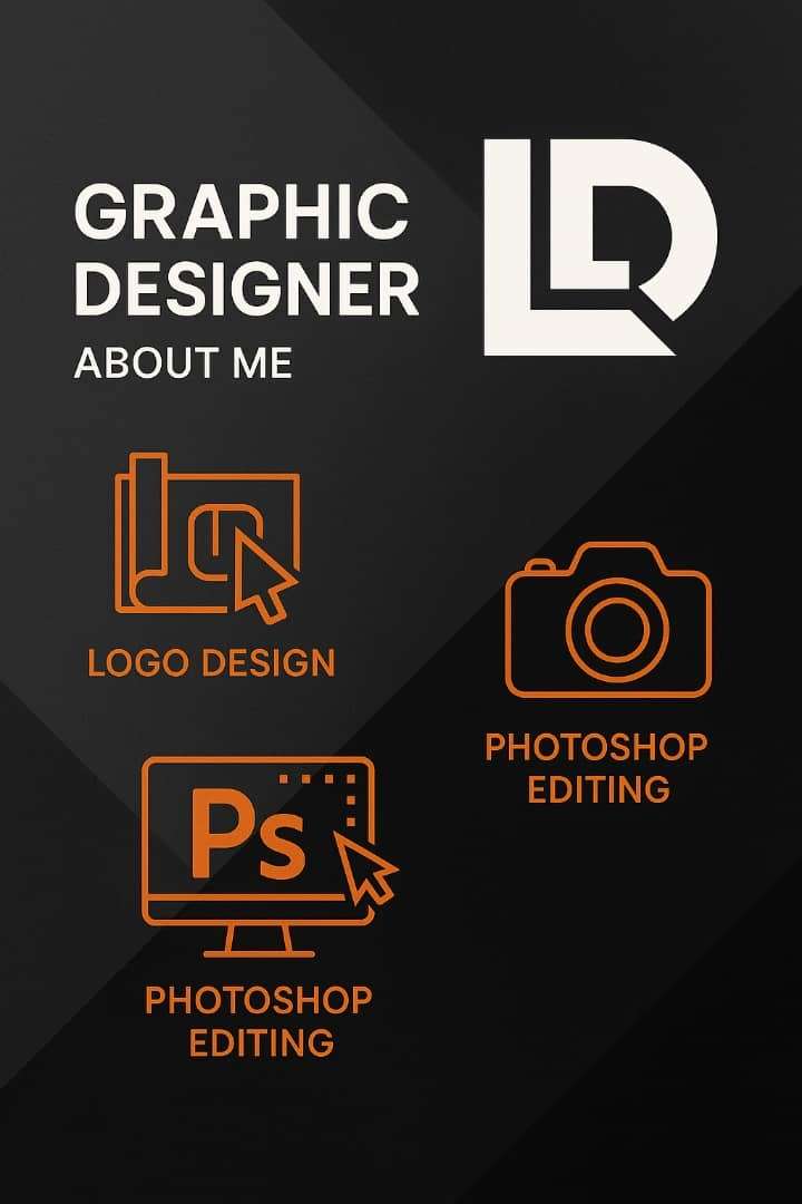 🎯 Looking for a unique and professional design?  🎨 Logo Design | ✨ High-End Photo Editing | 💻 Expert Photoshop Work