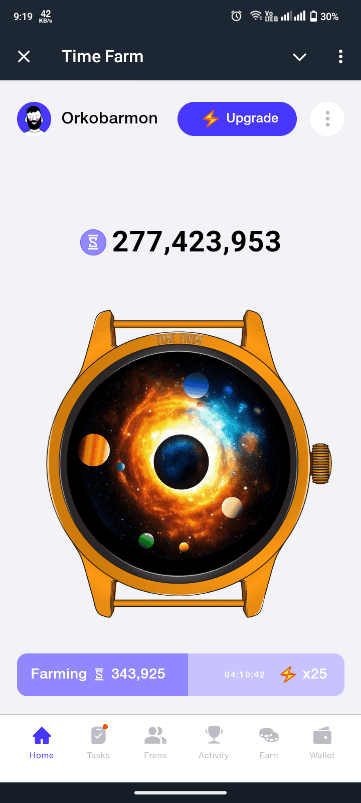 278 million Time Token sell