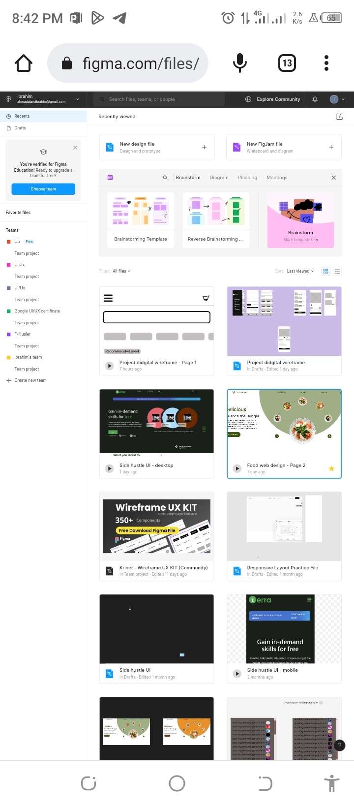 I will design an amazing website for you with FIGMA