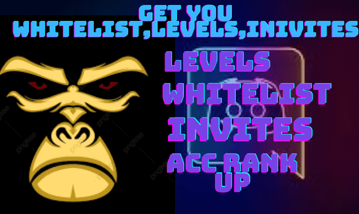 i wil get you whitelist, levels, invites on nft discord