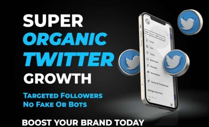 I will grow your twitter account organically and boost your followers