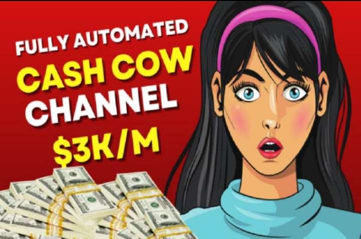 I will create automation cash cow video and manage your YouTube automated cash cow channel