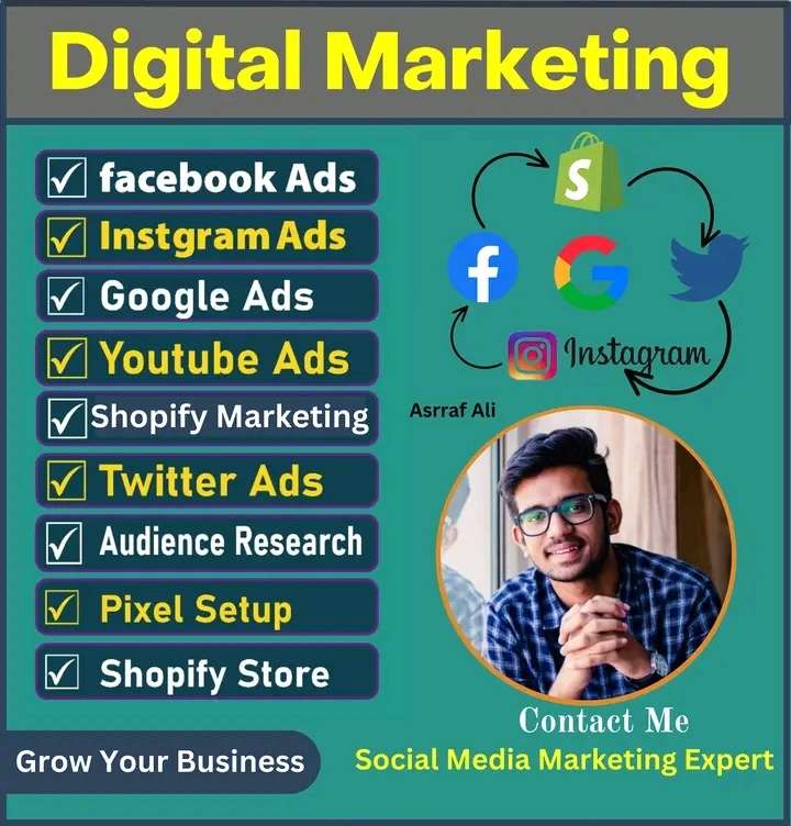 I will promote all your social media platform I will also do a social media marketing for all your services