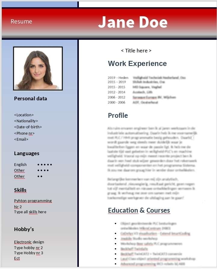 Create or improve your resume