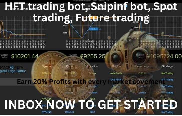 Develop High-Frequency Trading (HFT),, Spot Trading Bot, sniping bot, Arbitrage bot