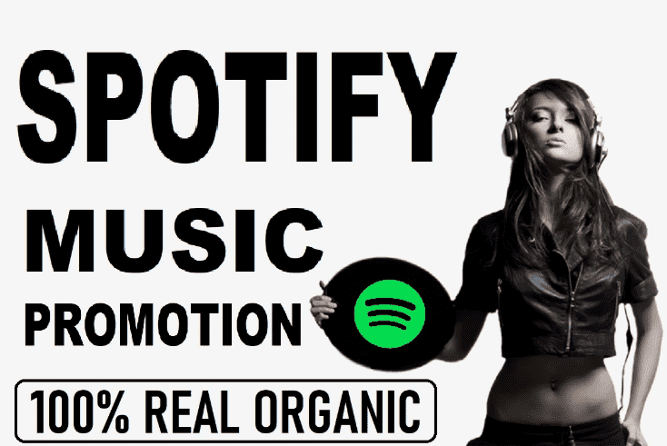 Spotify promotion, monthly listeners and stream