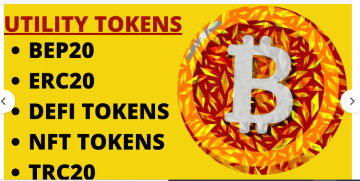 I will create utility token, bep20, nft, with smart contract