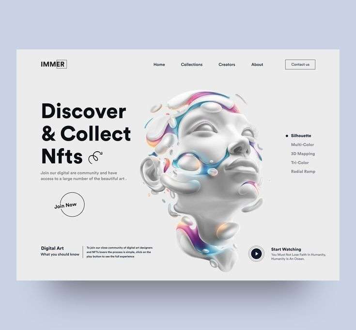 I will design NFT, DEFI, PEPE website or banner