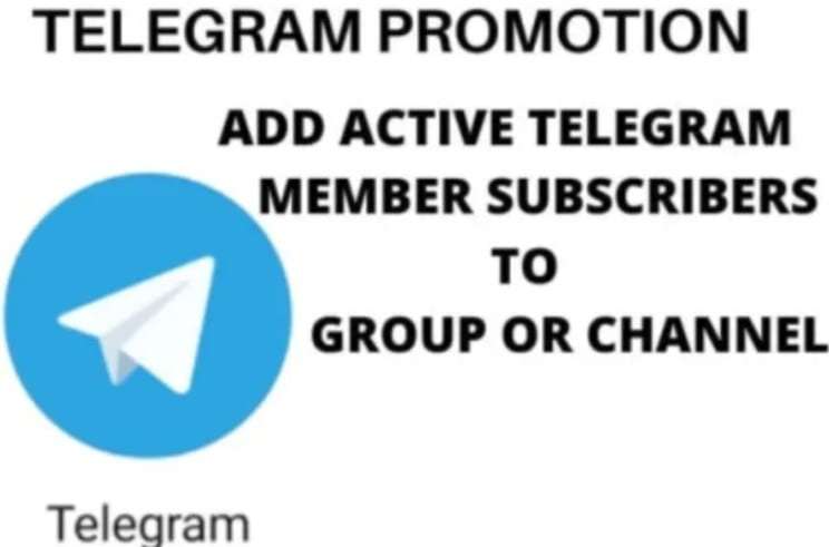 I will do telegram promotion,telegram subcriber,crypto promotion