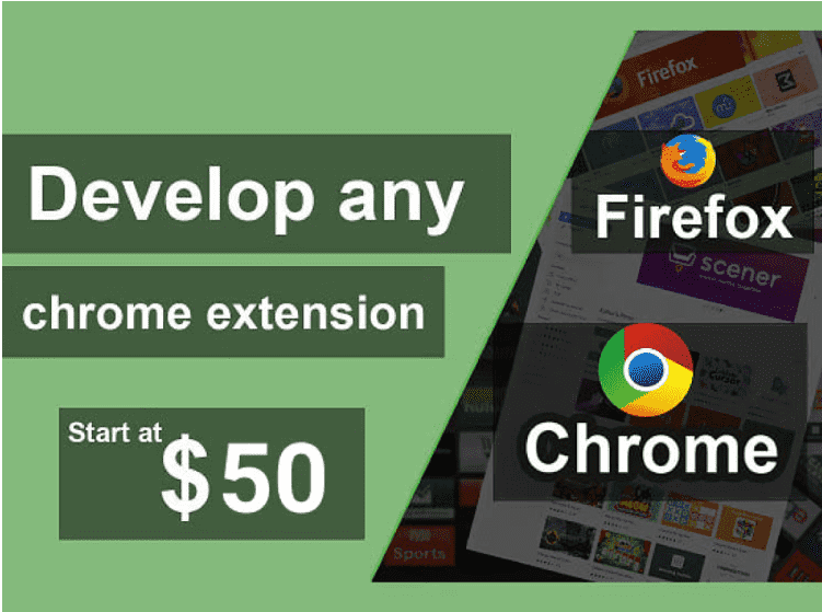 I will create chrome extensions for you