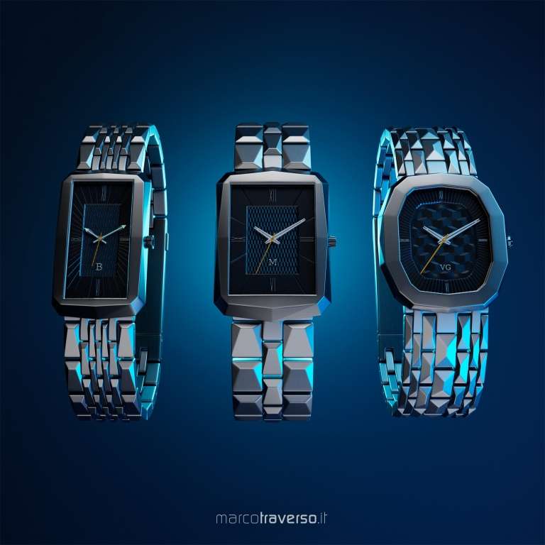 i will create 3d wrist watch model for your product image 1