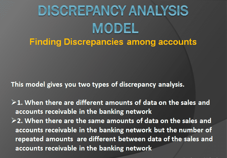 I will give you the opportunity to find out the discrepancies among the accounts image 3