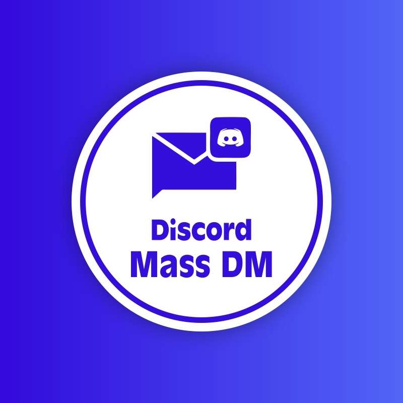 I will do discord mass dm, discord server dm, mass dm,