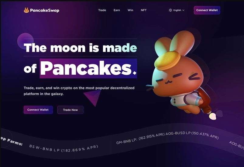 fork pancakeswap uniswap defi dex