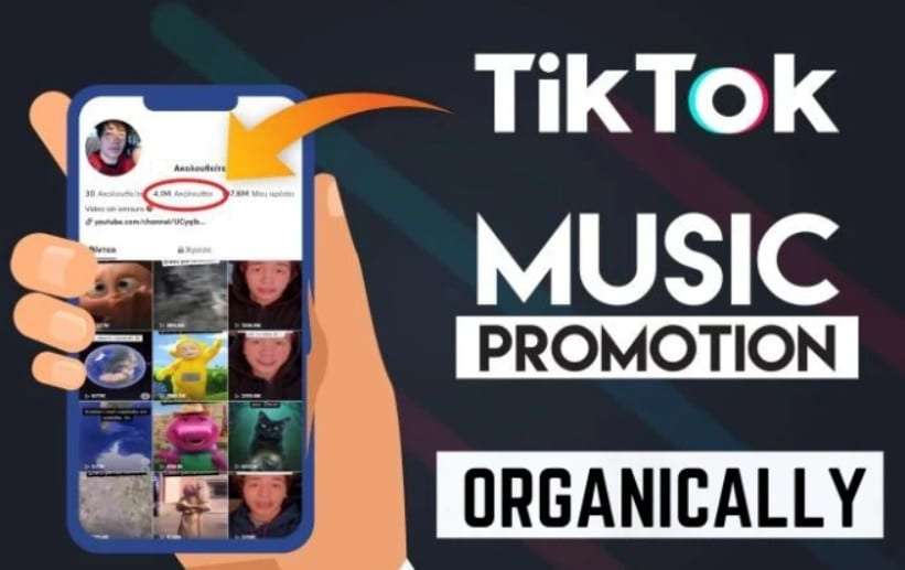 I will promote your tiktok account organically to get real and active followers