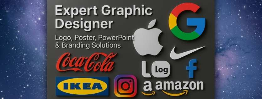 Professional Graphic Designer | Custom Logo, Poster & PowerPoint Design