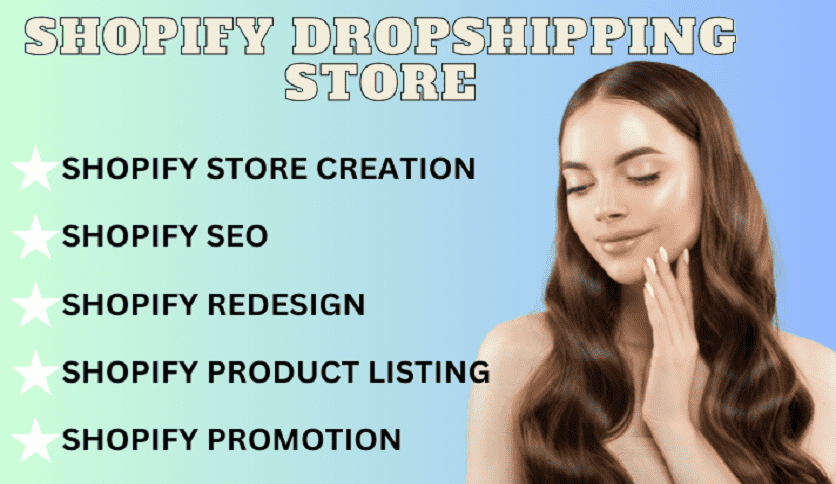 I will provide a well optimized shopify store, shopify dropshipping, CRO, shopify marketing