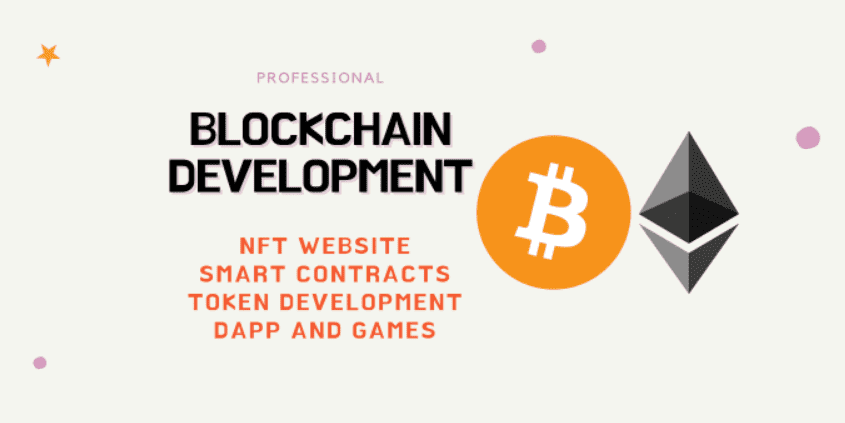 nft blockchain website, app, game projects on any token