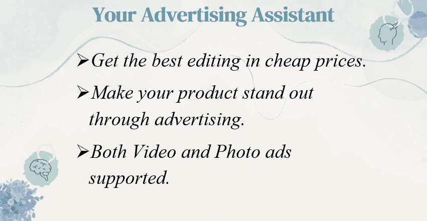 I will make ads for your company